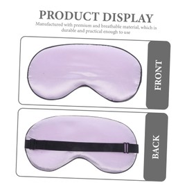 Healeved Sets Lightproof Sleeping Eye Mask Elastic Band Soft Material Eye Travel Nap Study Pcs