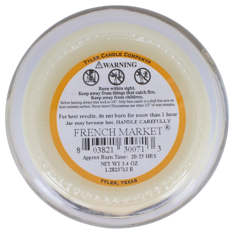 French Market Tyler Candle 3.4Oz