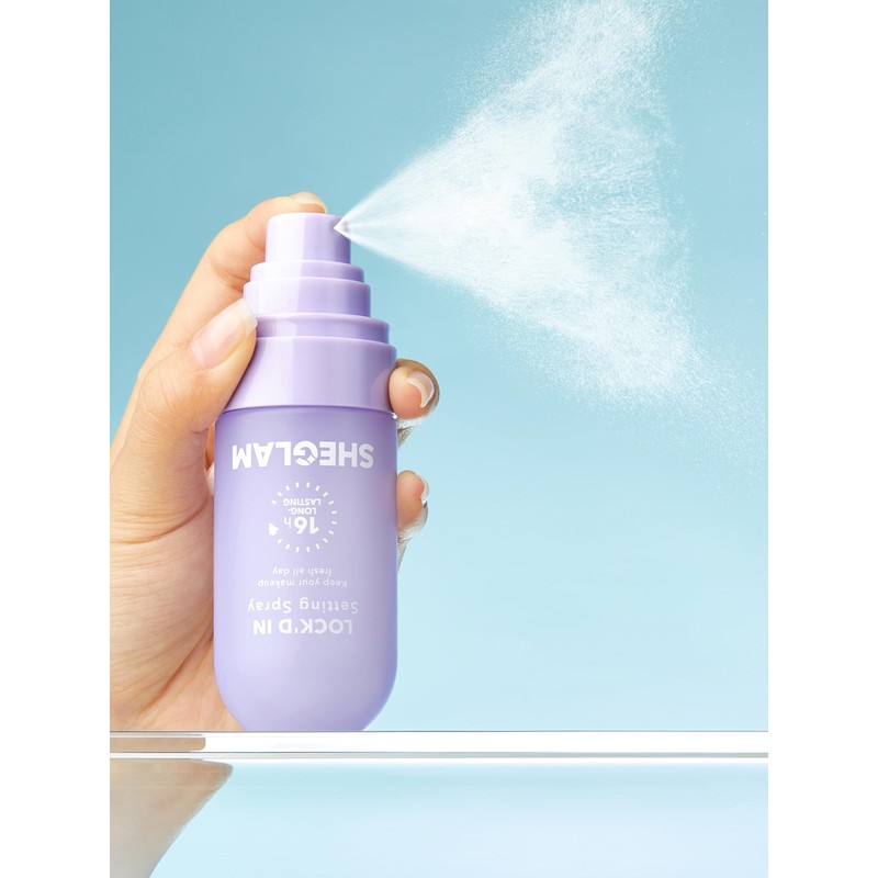 SHEGLAM Lock'd In Setting Spray Mattifying Effect Quick-Drying Long Lasting