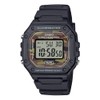 Casio Collection W-218H Wristwatch, Genuine Domestic Product, black/camouflage