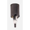 B&P Lamp® Bakelite Socket Fixture W/Bottom Turn Knob, Import Brand