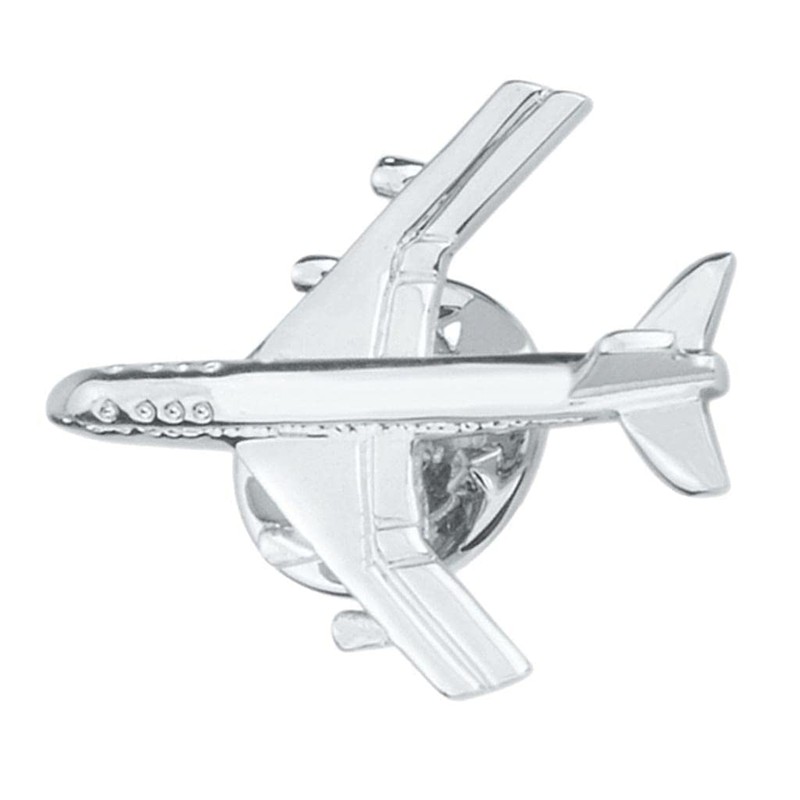 zalati Brooch Badge Pin Aeroplane Fighter Model Jet Plane Style