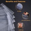 Sabco - 100 Clear Display Bags- Cello Bags OPP- Self