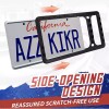 BLVD Silicone American Flag License Plate Frame 2 Packs, USA