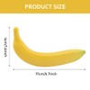 EKDJKK Artificial Fake Fruit, Realistic Artificial Banana, Lifelike Plastic Simulation