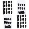 Healeved Professional Nail Art Sticker Sticker 4 Sets for Women