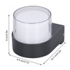 Outdoor Wall Sconce 5W RGB Remote Control LED Waterproof Wall