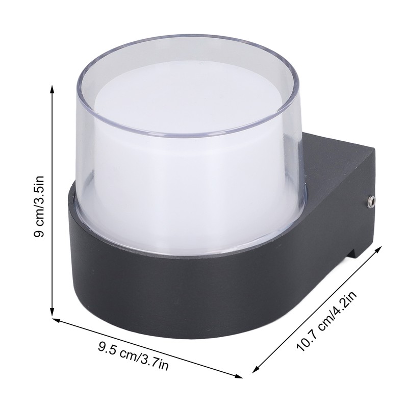 Outdoor Wall Sconce 5W RGB Remote Control LED Waterproof Wall