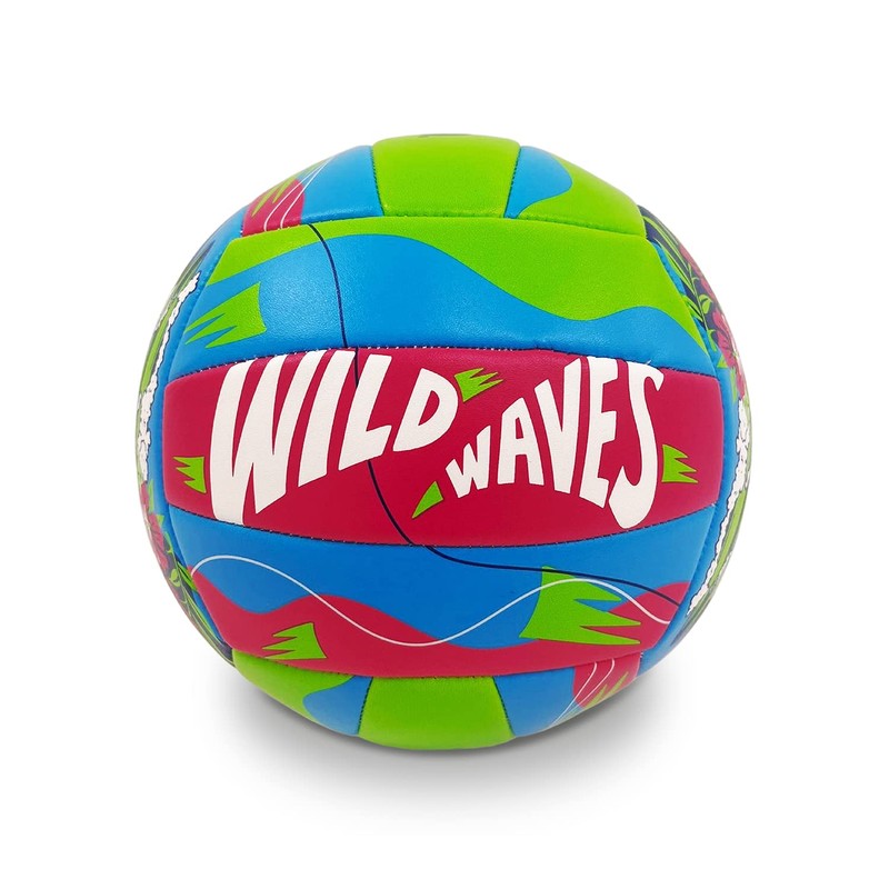 Mondo Toys 23032 Wild Waves Volleyball - Size 5 Indoor,