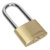 Sealey Pl102L Brass Body Padlock Long Shackle 50Mm