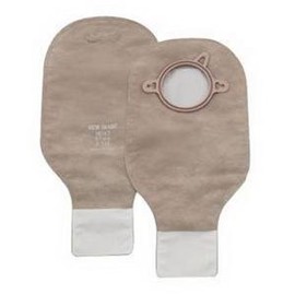New Image 2-Piece Drainable Pouch 2-1/4" with Filter, Beige