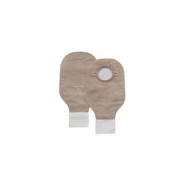 New Image 2-Piece Drainable Pouch 2-1/4" with Filter, Beige