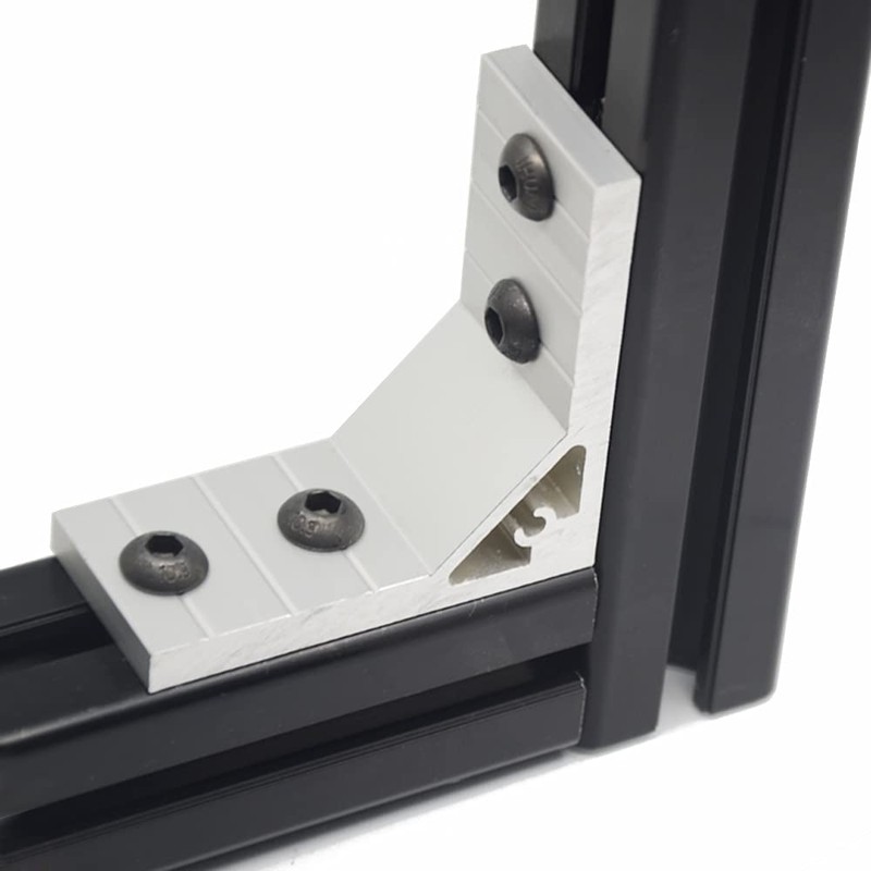 Iverntech 4pcs Corner Bracket for Standard 8mm Slot 4040 Series