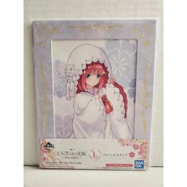 Bandai The Quintessential Quintuplets Bride Frame Illustration Stand - Nino Nakano