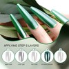 Pearl White Nail Chrome Powder Rubbing Glitter Metallic Mirror Effect