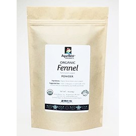 AyurBest Organics Fennel Powder, 100% USDA Organic, Kosher, Ayurvedic Herbs & Spices (1 lb)