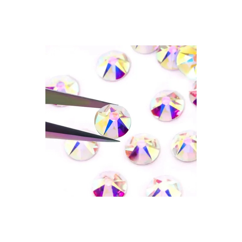 Pedreria Cristal Para Uñas Decorativas Hotfix 1440 Pcs Ss10