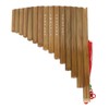 Pan Flute 15 Pipes G Key Chinese Traditional Musical Instrument