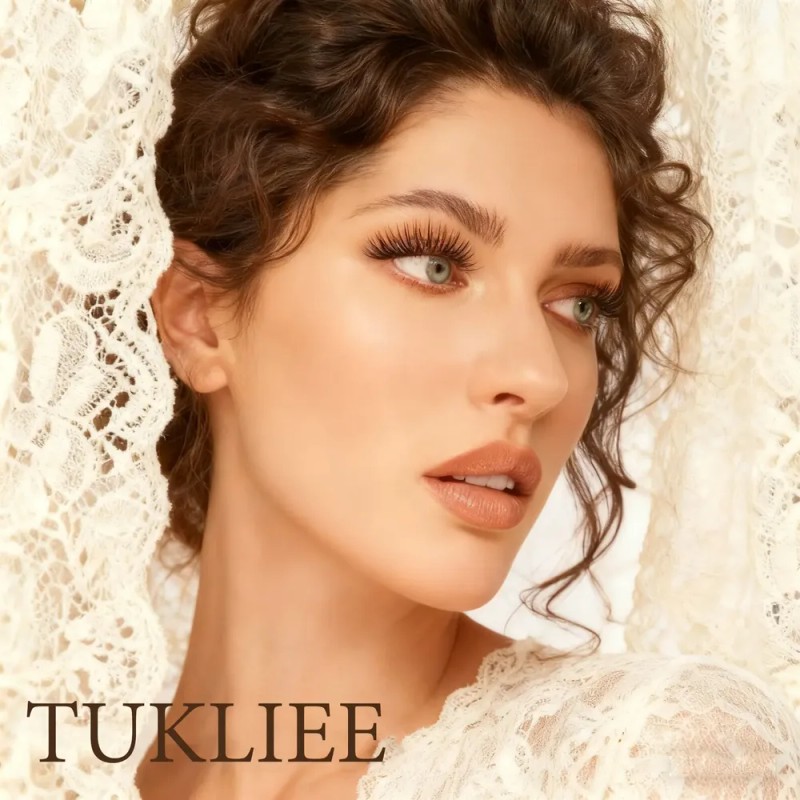 Extensiones De Pestañas Tukliee Diy Para Mujer Natural