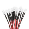 50Pcs Diode Wired Light Emitting Round Head High Brightness In