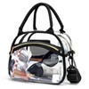 TOURIT Stadium Approved Clear Lunch Bag Transparent Bag with Adjustable