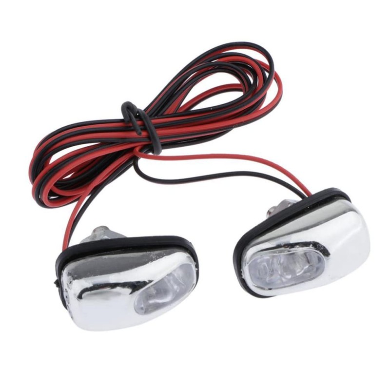 SEADEAR 2 Pcs Wiper Washer Eye Lamp, Front Windshield Washer