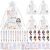 Cinnvoice 12 Set Little Jesus Figures and Bible Verse Pens