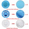 SIQUK 26 Pieces Car Polisher Buffing Pads 7 Inch Car