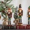 Christmas Wooden Nutcracker Figures 12 inch Nutcracker Ornament Christmas Decorations
