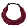 CAISHA Braided Hairpiece Hairband Headband Hair Accessories Red Mix HZ303