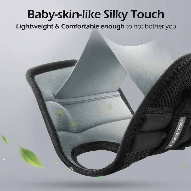 FREETOO Doctor Approved Wrist Bandage with 3 Stays (Left, S/M