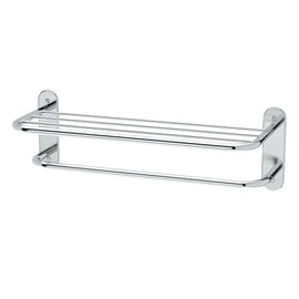 Gatco 1531 Single Towel Rack with Chrome Finish