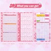 Toplive 3 Pack A6 Planner Refill Paper & Budget Sheets,