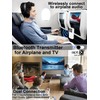 Hoyromany Bluetooth Transmitter Receiver for Airplane Travel TV Car, OLED