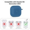 Aircawin for Airpods 4 Case Cover,Shockproof Case for Airpods 4th