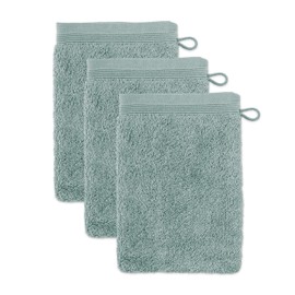 Möve Super Fluffy Wash Mitt 15 x 20 cm 100% Cotton Tea Set of 3