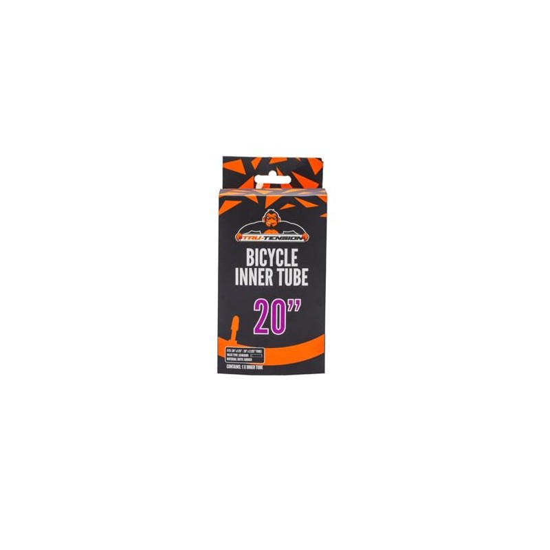 Tru-Tension | 20" Cycling Inner Tube | For High-Performance, Race,