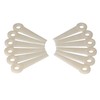 24pcs Trimmer Blade Heads Replacements Brush Cutter Trimmer Weed Eater