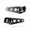 Pair Of Black Universal Fork Mount Headlight Brackets To Fit