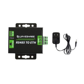 Waveshare RS485 to Ethernet Converter with High-Speed Low-Power High-Stability Up-gradable Easy to Communicate Between RS485 and RJ45 Port Ethernet