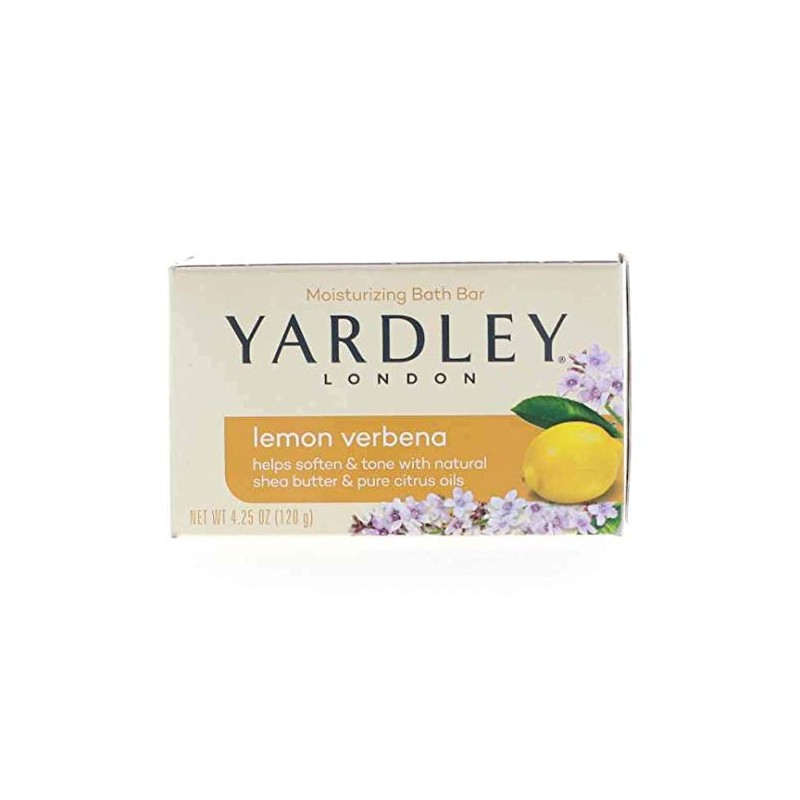Yardley Lemon Verbena Bar Soap 4.0 Ounce