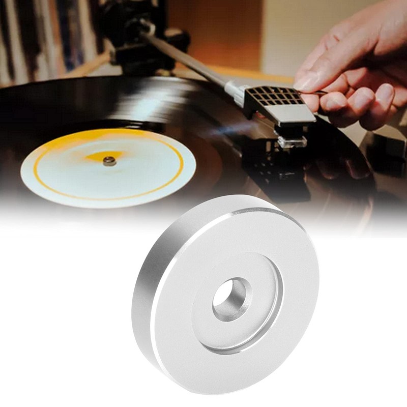 45 RPM Adapter, Stable Conversion Sheet Aluminum 38mm X 8mm