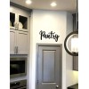 Sign Pantry Sign Metal. Pantry Letter. ( Letrero Para Despensa).