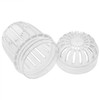Xhziy 2PCS Flower Tea Ball Fruit Infuser Insert Transparent Tea
