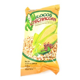 Ilocos Chichacorn Cornick Corn Nuts - BBQ Flavor, 12.35 oz (350g), 2 Pack