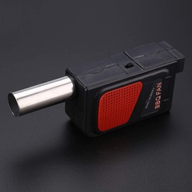 Electric BBQ Fan, BBQ Fan Air Blower Portable Electric BBQ Fan Barbecue Cooking Tool Handheld for Outdoor Camping Picnic
