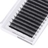 W Eyelash Extensions 4D Volume 0.07C Curl 14mm Easy Fan