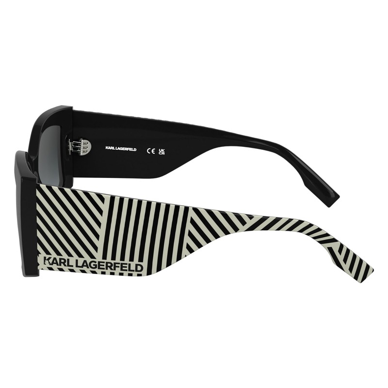 KARL LAGERFELD KL6183S Sunglasses, Black, One Size, black