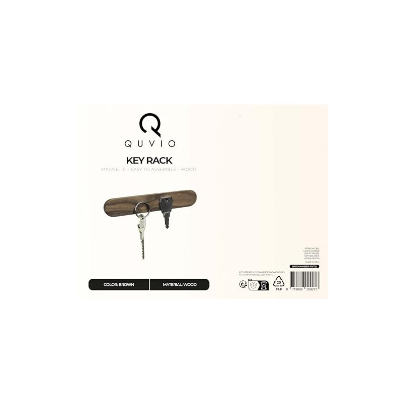 QUVIO Magnetic Key Holder, Key Holder, Key Holder, Key Holder,