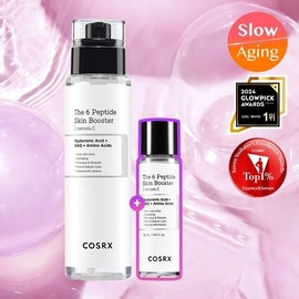 [Glow Care] COSRX The 6 Peptide Skin Booster Serum 150ml (+30mL) / 코스알엑스 더 6 펩타이드 스킨 부스터 세럼 150ml 기획 (+30mL)